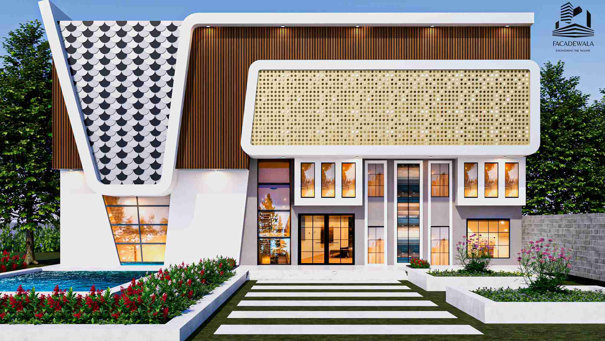 Modern Facade Design: Transforming Buildings with Aesthetic and Performance